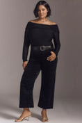 Load image into Gallery viewer, The @merricksart Colette Crop Corduroy Heart-Print Pants by Maeve