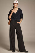Load image into Gallery viewer, Pilcro Relaxed Elastic-Back Wide-Leg Pants