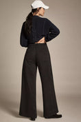 Load image into Gallery viewer, Pilcro Relaxed Elastic-Back Wide-Leg Pants