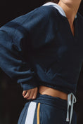 Load image into Gallery viewer, Sundry Placket Hooded Sweatshirt