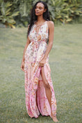 Load image into Gallery viewer, PQ Swim Tiered Ruffle Maxi Dress