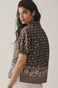 Load image into Gallery viewer, Pilcro Short-Sleeve Popover Blouse