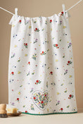 Load image into Gallery viewer, Annie Mother's Day Floral Tea Towel
