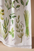 Load image into Gallery viewer, Types Of Herbs Dish Towel