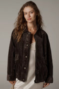 Load image into Gallery viewer, Pilcro Corduroy Bomber Jacket