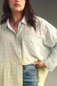 Load image into Gallery viewer, Pilcro Textured Boxy Buttondown Shirt