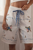 Load image into Gallery viewer, By Anthropologie Embroidered Bermuda Boxer Shorts
