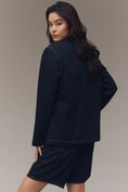 Load image into Gallery viewer, Maeve Oversized Denim Jacket