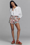 Load image into Gallery viewer, Maeve Pleated Poplin Shorts