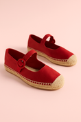 Load image into Gallery viewer, Jeffrey Campbell Ariel Mary Jane Espadrille Flats