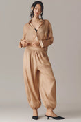 Load image into Gallery viewer, Maeve Long-Sleeve Silky Buttondown Shirt