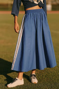 Load image into Gallery viewer, Daily Practice Game Day Track Midi Skirt