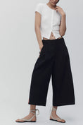 Load image into Gallery viewer, Maeve Pleated Track Culotte Trousers