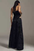 Load image into Gallery viewer, By Anthropologie Velvet Novelty Burnout Pants
