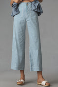 Load image into Gallery viewer, The Colette Cropped Wide-Leg Pants by Maeve: Linen Edition