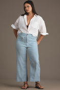 Load image into Gallery viewer, The Colette Cropped Wide-Leg Pants by Maeve: Linen Edition