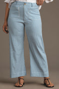 Load image into Gallery viewer, The Colette Cropped Wide-Leg Pants by Maeve: Linen Edition