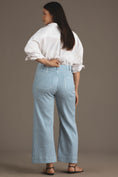 Load image into Gallery viewer, The Colette Cropped Wide-Leg Pants by Maeve: Linen Edition