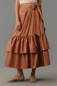 Load image into Gallery viewer, Hutch Wrap Midi Skirt