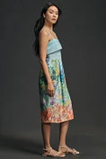 Load image into Gallery viewer, By Anthropologie Sleeveless Foldover Knee-Length Dress