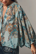 Load image into Gallery viewer, The Sidney Batwing Blouse by Pilcro