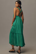 Load image into Gallery viewer, By Anthropologie Sleeveless Chiffon Midi Dress