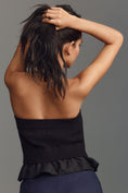 Load image into Gallery viewer, By Anthropologie Strapless Twofer Sweater Top