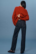 Load image into Gallery viewer, Damson Madder Sinclair High-Rise Wide-Leg Jeans