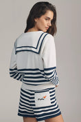 Load image into Gallery viewer, Sundry Lace-Up Long-Sleeve Pullover