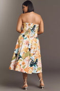 Load image into Gallery viewer, By Anthropologie Drop-Waist Midi Dress