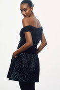 Load image into Gallery viewer, Maeve Off-Shoulder Rosette Top