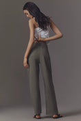 Load image into Gallery viewer, Good American Good Barrel Twill Pants