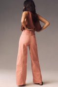 Load image into Gallery viewer, The Delaney Clean-Seamed High-Rise Wide-Leg Jeans by Maeve