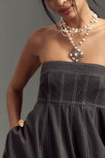 Load image into Gallery viewer, Pilcro Strapless Babydoll Mini Dress