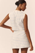 Load image into Gallery viewer, Avec Les Filles Striped Mini Skirt