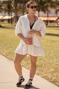 Load image into Gallery viewer, Daily Practice by Anthropologie Relaxed Tiered Mini Dress