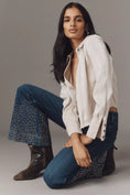 Load image into Gallery viewer, Pilcro Retro Studded Low-Rise Flare Jeans