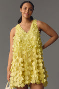 Load image into Gallery viewer, Maeve Sleeveless Floral Appliqué Mini Dress