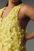 Load image into Gallery viewer, Maeve Sleeveless Floral Appliqué Mini Dress
