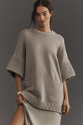 Load image into Gallery viewer, Pilcro Oversized Short-Sleeve Sweater Tunic
