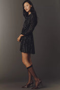 Load image into Gallery viewer, PAIGE Gianetta V-Neck Sequin Mini Dress