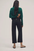 Load image into Gallery viewer, The Arin Mid-Rise Button-Front Barrel Pants by Pilcro: Linen Blend Edition