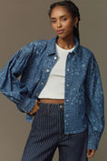 Load image into Gallery viewer, Avec Les Filles Heart Denim Shirt Jacket