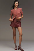 Load image into Gallery viewer, Pilcro Short-Sleeve Polo Cashmere Sweater