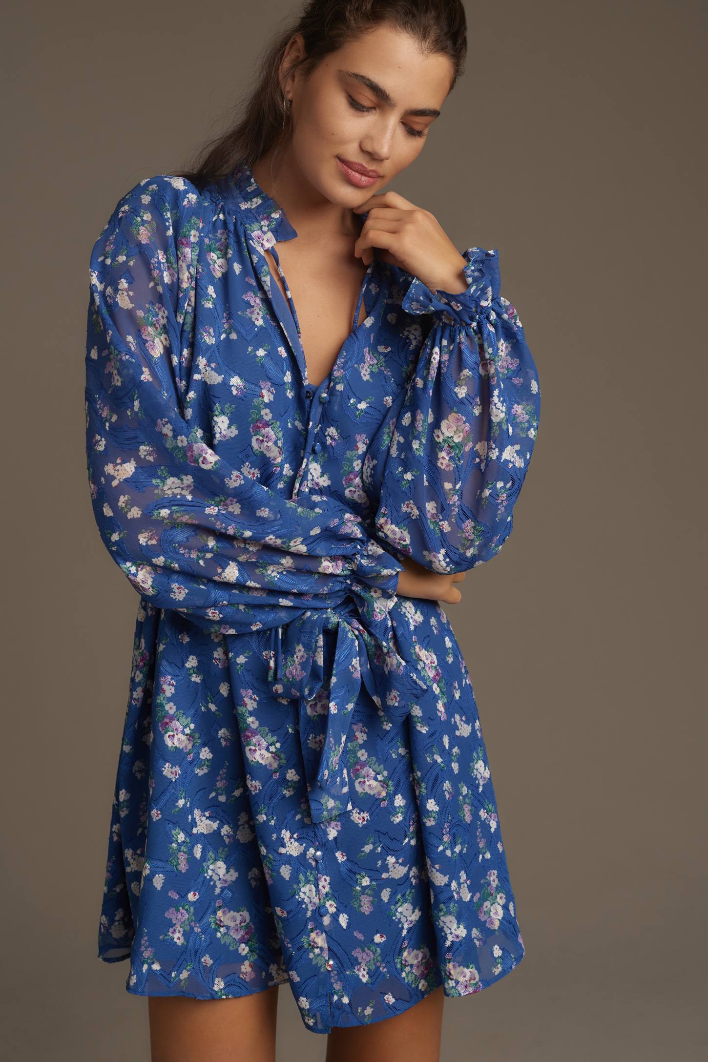Endless Rose Long-Sleeve Mini Dress – katie + hubbell