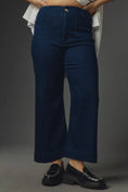Load image into Gallery viewer, The Colette Crop High-Rise Wide-Leg Jeans by Maeve