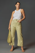 Load image into Gallery viewer, The Colette Cropped Wide-Leg Pants by Maeve: Linen Edition