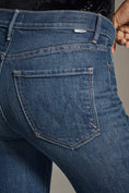 Load image into Gallery viewer, MOTHER The Kick It Flood High-Rise Straight-Leg Ankle Jeans