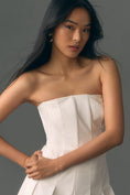 Load image into Gallery viewer, Mare Mare Strapless Seamed A-Line Midi Dress