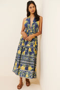 Load image into Gallery viewer, Farm Rio Delicate Pineapple Halter Dress